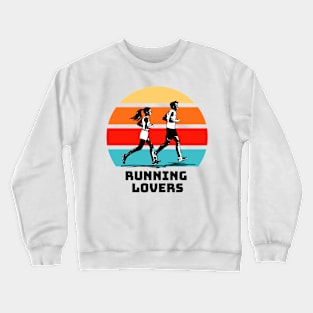 Running lovers Crewneck Sweatshirt